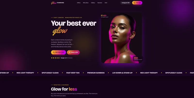 Glow Tanning